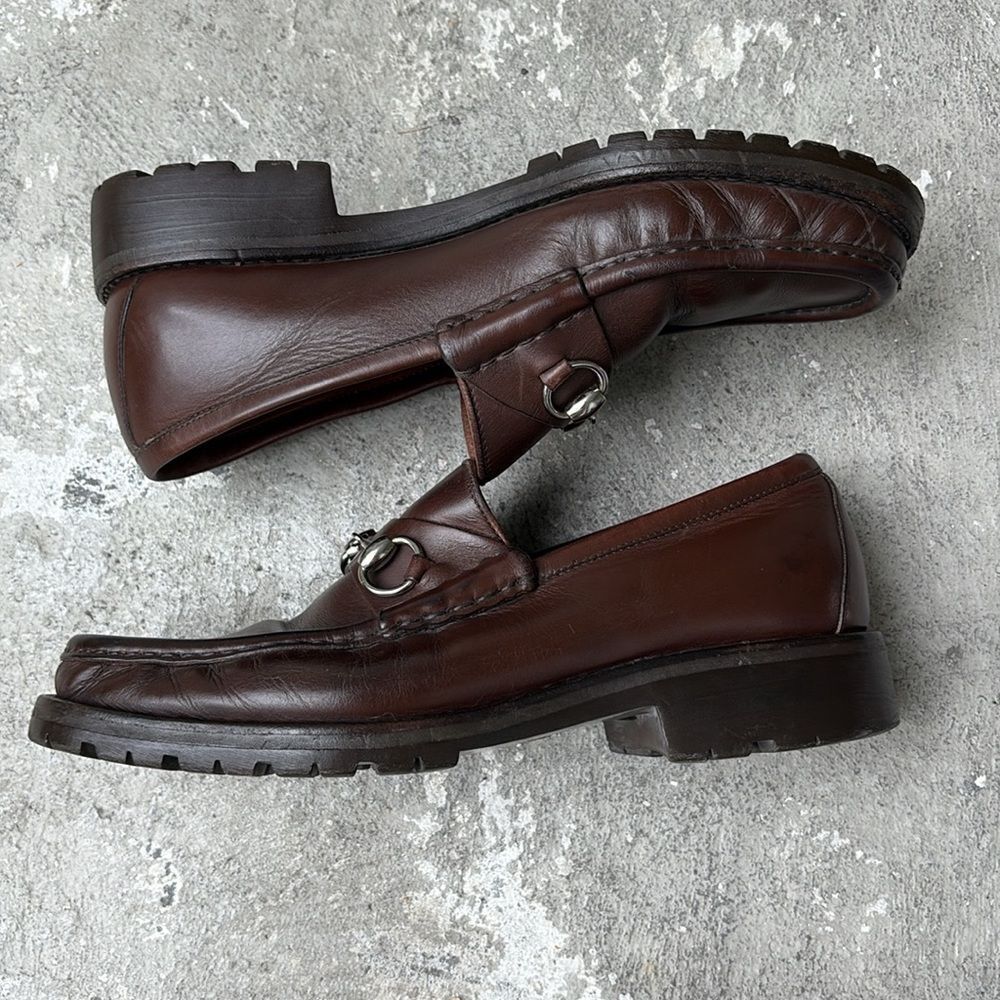 Gucci brown loafers - Picture 2 of 10